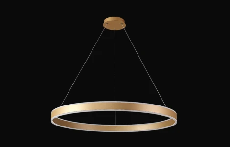 Подвесной светильник светодиодный с пультом Crystal Lux Muchos MUCHOS SP88W LED D1000 GOLD