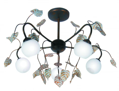 Потолочная люстра Arte Lamp Flora A3539PL-5BG
