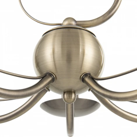 Подвесная люстра Arte Milano Amalfi-9934 339934/5 AB (220V, на цепи, подсвечник, свеча)