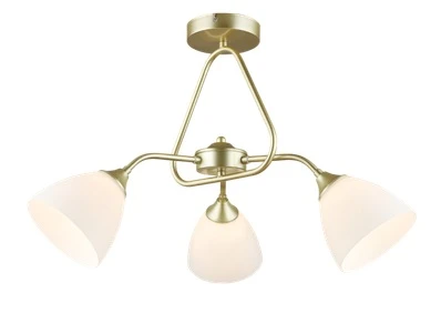 Потолочная люстра на штанге Мелодия Света SL1N SL4813-3 GD 000066040