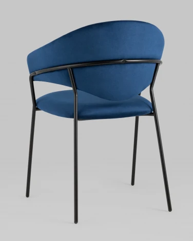 Стул Stool Group Алексис велюр синий УТ000035126