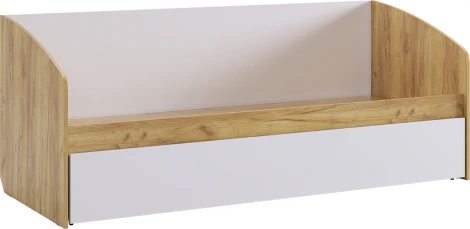 Форсаж Кровать, цвет дуб крафт золотой/белый Mebelson (арт.MKF-07.2725)