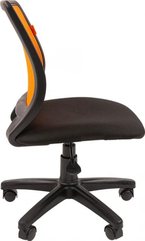 Компьютерное кресло CHAIRMAN 699 б/подл (Пластик,Ткань,Сетка/Оранжевый)