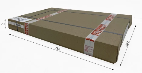 Стол журнальный BeautyStyle 5 белый/Luminar 189 от фабрики Mebelik