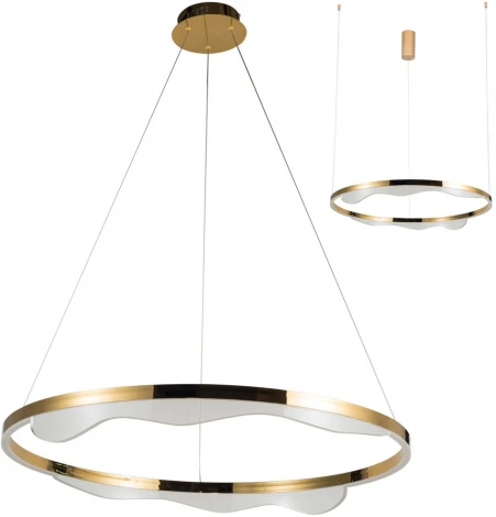 Подвесной светильник Kink Light Кастела 08263-80,36 (LED, 220V, на тросе, кольцо)