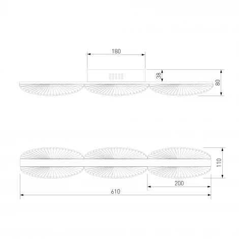 Настенный светодиодный светильник Eurosvet Silent 303070 LED