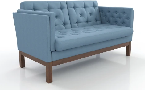 Диван Arsko Айверс М орех голубая рогожка