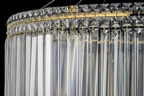 Подвесная люстра Arti Lampadari Ovindoli Ovindoli L 1.5.80.101 G (LED, 220V, на тросе, круглые)