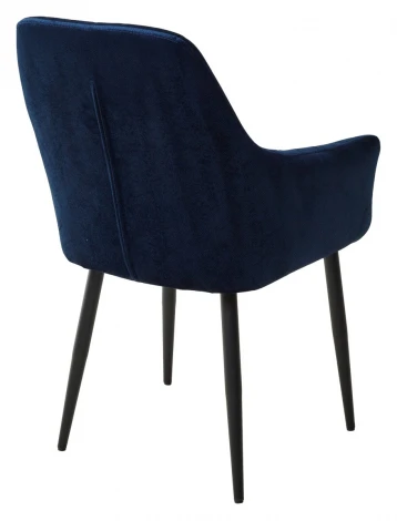 Стул Роден Blitz 20 Синий, велюр/ черный каркас