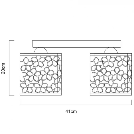 Потолочная люстра Arte Lamp Traforato A8349PL-3WH