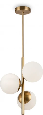 Потолочная люстра на штанге Zing FR5199PL-03BS Freya (220V, шарики)