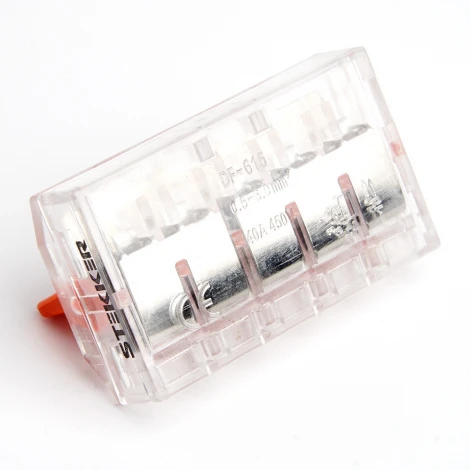 Клемма пружинная 5-и проводная Stekker 39865