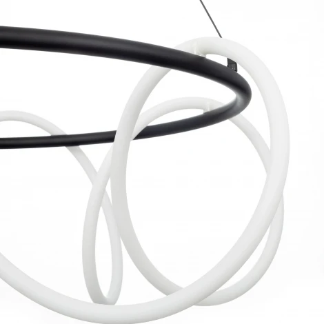 Подвесной светильник с гибким неоном и пультом Citilux Python CL220281 (регулировка яркости, LED, на тросе)