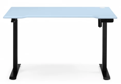 Компьютерный стол Notta Маркос 140х80 голубой / черный