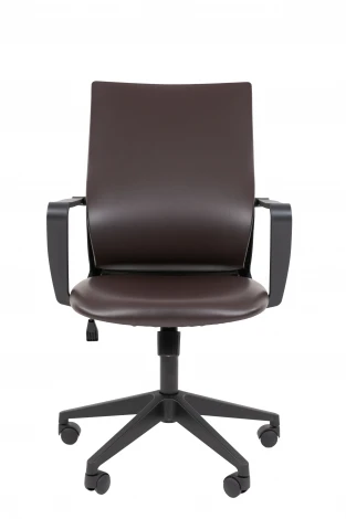 Офисное кресло Chairman 545 Россия экокожа коричневый Б/П