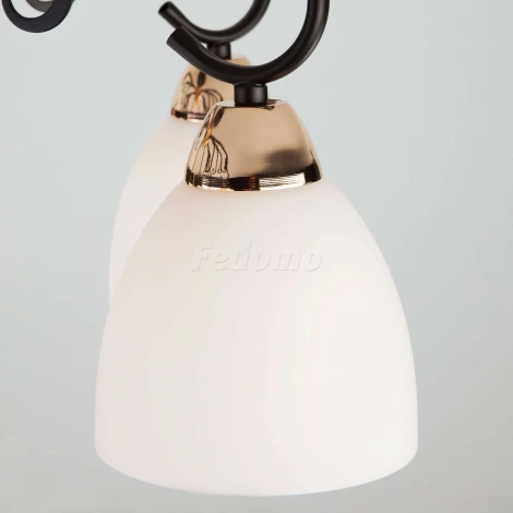 Потолочная люстра Eurosvet Arabella 70087/7 черный/золото