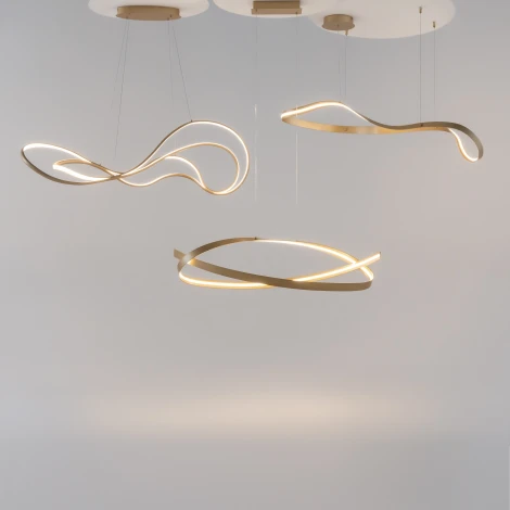 Подвесной светильник Maytoni Plons MOD283PL-L65BS3K (LED, 220V, на тросе)