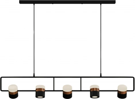 Подвесной светильник Wi-Fi Lightera Rudolf LE114L-5B SMART (LED, 220V, управление смартфоном, голосовое управление, умный дом - Алиса, Tuya Smart, Маруся, Smart Life, Экосистема Сбер, на проводе)