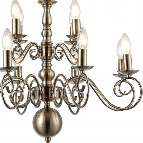 Подвесная люстра Arte Lamp Isabel A1129LM-12AB