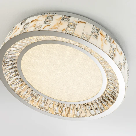 Потолочный светильник светодиодный с пультом с регулировкой цветовой температуры Modelux ML.2400.600 CR