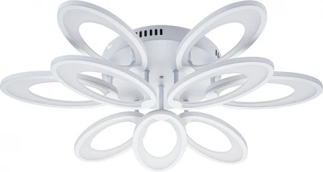 Потолочная люстра Escada Ecla 10242/9 LED*115W White (ночной режим, 220V, пульт управления)