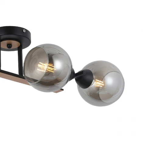 Потолочная люстра на штанге шарики Escada Barclay 1102/4P (220V, шарики)