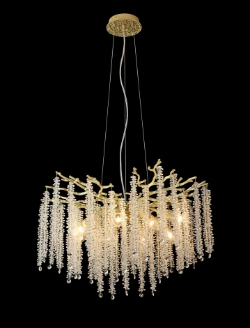 Подвесная люстра PL9127-8 GD Мелодия Света PL1N 000078040