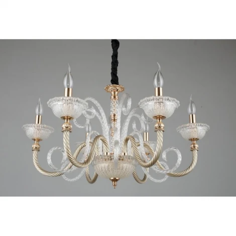 Подвесная люстра Omnilux 883 OML-88303-06 (220V, на цепи, свеча)