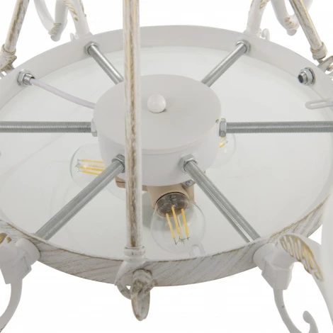 Подвесная люстра Arte Milano AM340518 340518/6-3 WT+G (220V, на цепи)