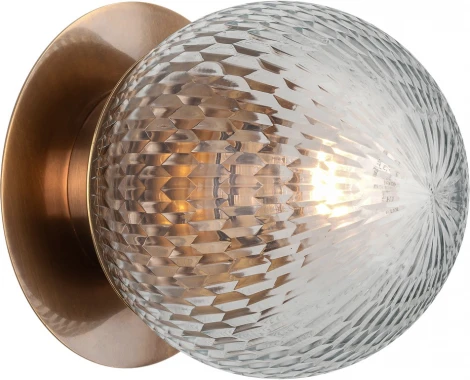 Настенный светильник уличный Covali WL-38027 (220V, шар, IP54)