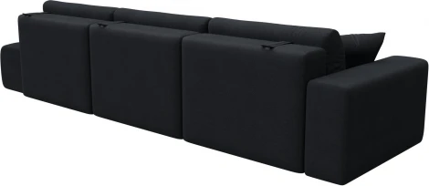 Диван прямой Лига-036 НПБ Модерн Лонг подлокотник слева Лига Диванов (Замша) арт.127698L