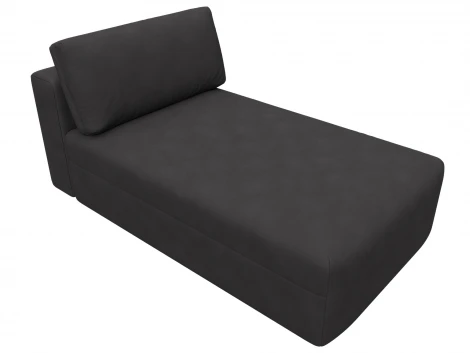 Модуль канапе Лига-060 НПБ (ЛДСП,Брус,Фанера,Замша/Коричневый) Лига Диванов 129561