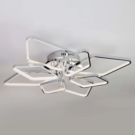 Потолочная люстра Eurosvet Kalifea 90081/8 хром 124W