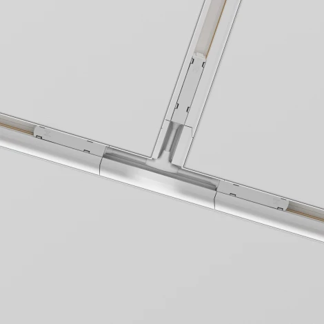 Коннектор Т-образный Gravity встраиваемый белый (магнитный) Maytoni Technical TRA010CT-42W