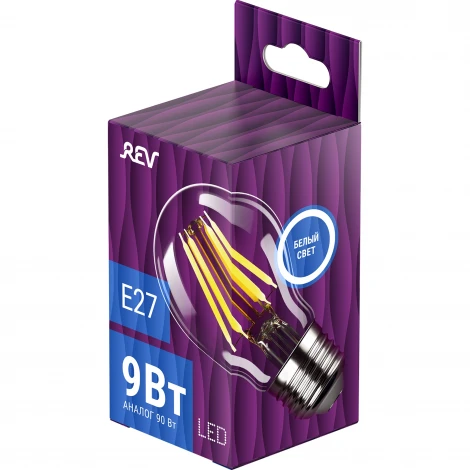 Лампочка светодиодная филаментная REV 32476 8