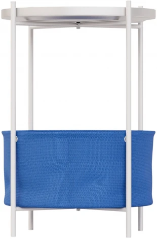 Журнальный стол LAVARIS Элдэй CUBA DEEP SEA(ярко синий)/белый муар 6238440805