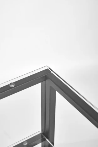 Консольный стол AllConsoles 1043-CB clear черный муар