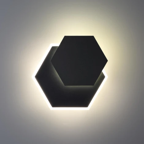 Настенный уличный саетильник светодиодный Novotech Smena 359163 STREET черный IP54 LED 4000K 16W 220V