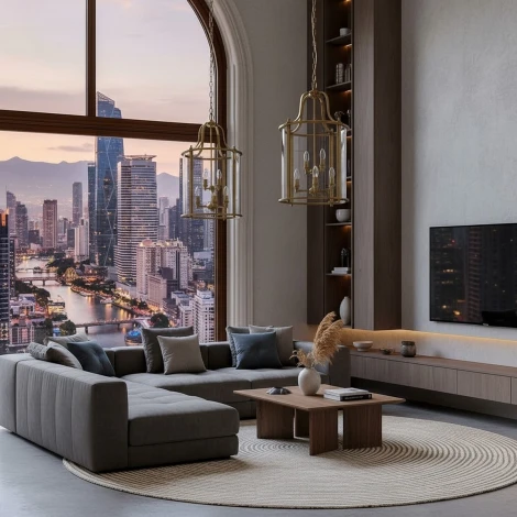 Подвесная люстра Loft It Lighthouse 10456/4 AB