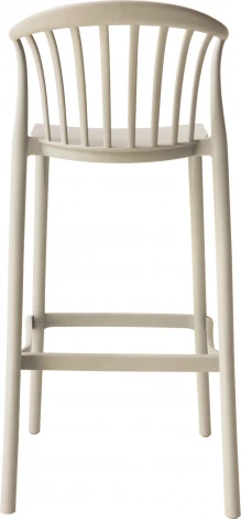 Стул полубарный Campo пластик бежевый Stool Group арт.УТ000039940