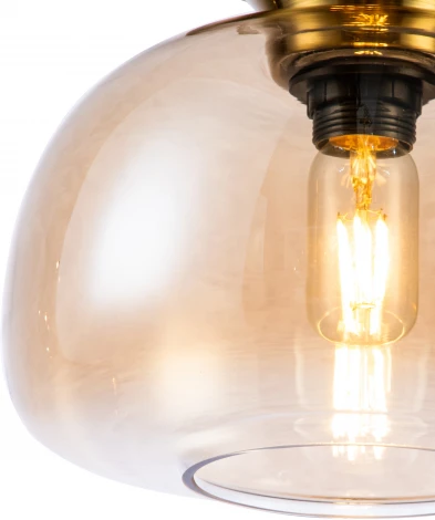 Подвесной светильник Mela V000096 (11004/1P Amber)