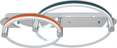 Потолочный светильник (14022/2C White) Indigo Attuale V000116L (регулировка яркости, LED, 220V, пульт управления, кольцо)