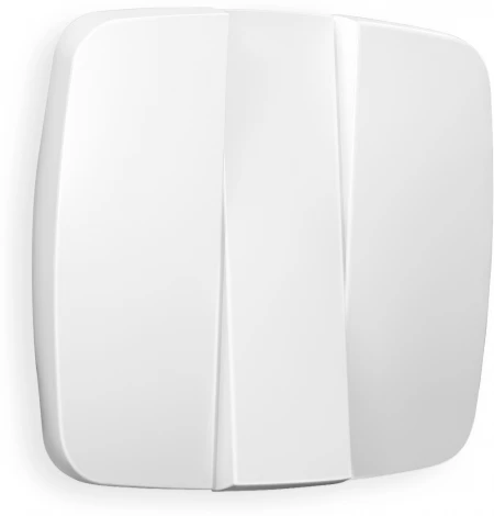 Лицевая панель Ambrella Volt OMEGA (Белый матовый) для 3-кл выключателей QUANT OP1250