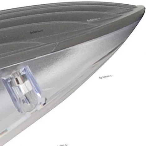 Светильник уличный консольный светодиодный Horoz, 1 плафон, серый, прозрачный