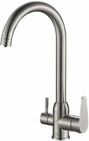 Смеситель Steel Hammer SH 723 INOX для кухонной мойки