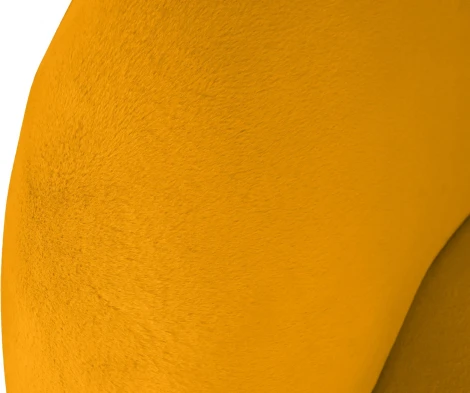 Диван Patti 1900 ОГОГО (арт.860168), (Мех/Оранжевый)