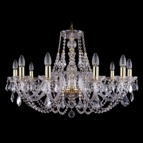 Подвесная люстра Bohemia 1406 1406/10/300/G/Leafs