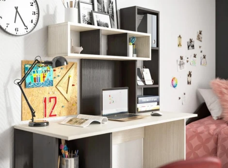 Письменный стол Woodville Эфес венге / дуб белфорд 508507