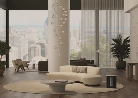 Подвесной светильник Maytoni Sapphire MOD293PL-L140BS3K (LED, 220V, на проводе)