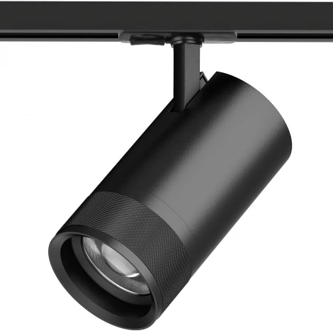 Трековый светильник однофазный/трехфазный светодиодный 40W 220V 2800LM 20-55G с тонким адаптером Lightstar Canno Pro C4407SS